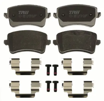 TRW GDB1765 Fren Balatası Arka A4 08>15 A5 07> Q5 10>17 Q5 09>12 8K0698451B, 8K0698451C, 8K0698451D, 8K0698451E, 8K0698451F, 8K0698451G, 8K0698451, 8K0698451A, 8K0698451L, 8K0698451M
