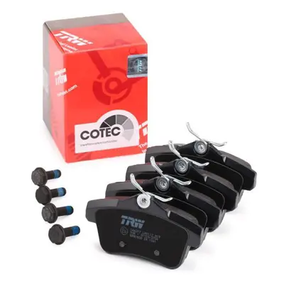 TRW GDB1828 Arka Fren Balatasi P308 Rcz C4 Ii Ds4 P3008 P5008 P508 1 6gti - 1 6hdi - 2 0hdi 07 - 10> 1608520680, 1608681680, 1616872780, 1623180880, 425435, 425444, 425446, 1611838080, 1617272680, 1636411280