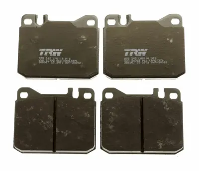 TRW GDB242 Fren Balatası On W123 79>85 S123 79>85 W116 72>80 R107 76>81 45022671N50, 45022671672, A0004206320, A0004206420, A0004206520, A0004206820, A0005867542, A0014206320, A0014207820, A0015860442