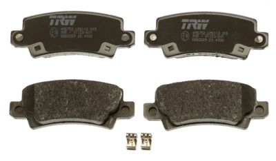TRW GDB3289 Arka Fren Balatasi Toyota Corolla 1.4 1.6 Vvti Benzinli 2003-2007 04466-02160