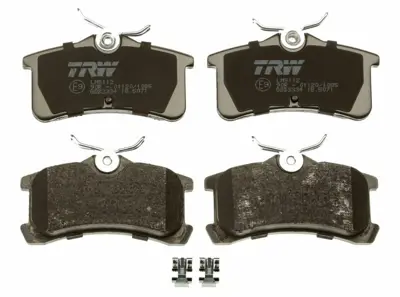 TRW GDB3334 Arka Fren Balatası Avensıs Vvt I D 4d 00>02 446602010