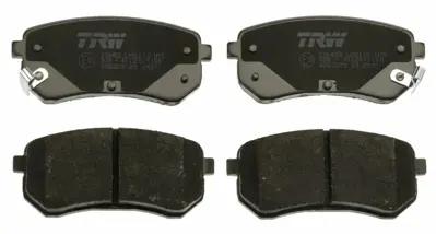TRW GDB3370 Arka Balata Hyundaı İ10-1.0 1.1-1.2 08 11 Kıa Pıcanto 1.0-1-1 08 5830207A10, 583020XA00