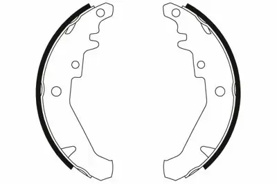 TRW GS8436 Arka Fren Balatasi Pabuc Palio Siena Albea 1 2 - 1 3 - 1 4 - 1 6 16v 7078585, 7081572, 77362454, 98845069, 77362453