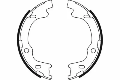 TRW GS8757 El Fren Balatası 583501HA00