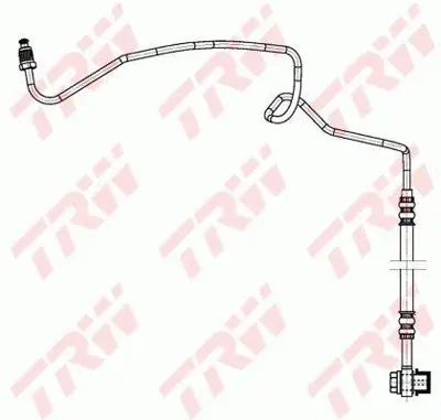 TRW PHD941 Fren Hortumu Arka Sol 1J0611763K