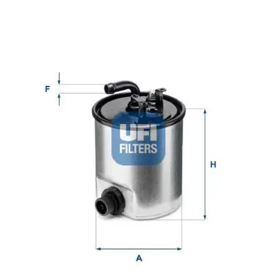 UFI 24.007.00 Yakıt Filitresi W168 98>04 V-Class 638-2 98>03 Vaneo 414 02>05 Vıto 638 99>03 Sprınter 00>06 A6110920101