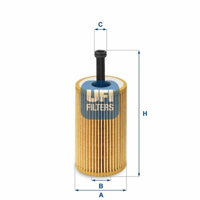 UFI 25.032.00 Yag Filtresi 106 Ym 206>04 306 00> 307 01> Partner - Saxo Xsara Ii C2 C3 Berlingo 1.4 1.6 16v 9663193380, 1109AN, 1109R6, 9463704780, 1109R7, E149104, E149133, 949231, 1109AY, 1109T3