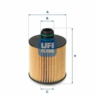 UFI 25.083.00 Yağ Filitresi 71754237