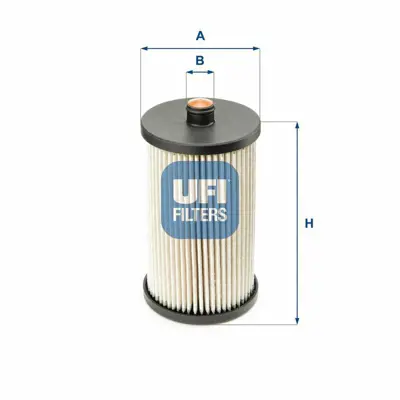 UFI 26.012.00 Yakit Filtresi (Mazot) Crafter 2 5tdi Bjm Bjk 06>11(Oe) 2E0127159