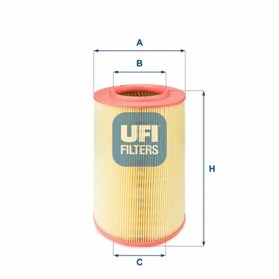 UFI 27.228.00 Hava Filitresi Boxer Jumper Ducato 2,8 2,5tdı 03 - 94 03 - 02 Uzun Tıp  1444TY, 71754229