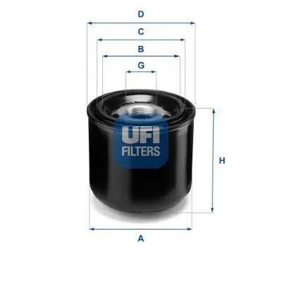 UFI 27.393.00 Hava Kurutucu Fıltre Daf Cf65 Cf75 Cf85 98>13 Xf95 02>06 Xf105 05> 1391510