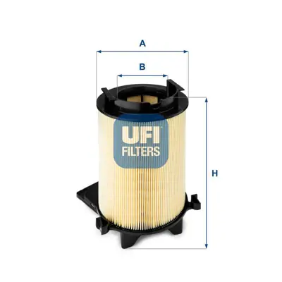 UFI 27.401.00 Hava Filtresi Caddy Iii-Passat-Golf V-Jetta Iii-Touran-Tiguan-Leon-Octavia-Altea 1 4tsi-1 6-2 0fsi 1F0129620