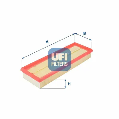 UFI 30.150.00 Hava Filitresi Megane Scenıc I Clıo Iı Kangoo Laguna Master Trafıc Iı Movano Vıvaro 1,9dtı - Dcı 1444AJ, 4416403, 7701047285, 8200457286