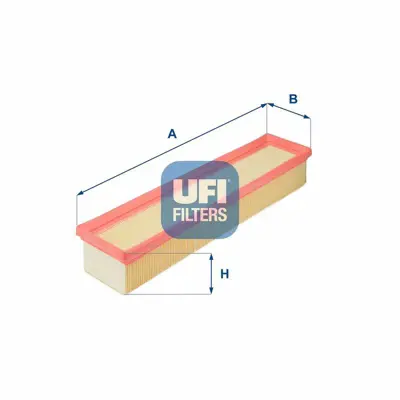 UFI 30.181.00 Hava Filtresi Clio Ii (01 ) Kng (01 ) Logan (05 ) Sandero (08 ) Almera Kubistar 1 5 7701477208, 8200023480, 8200431075, 1654600Q0D, 16546BN70A, 16546BN700, 1654600QAK, 1654600Q0E, 82000023480, 1654600QAR