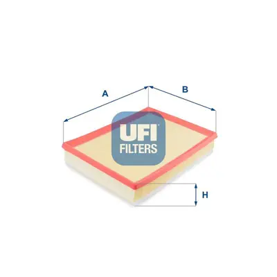UFI 30.292.00 Hava Filitresi (Sungerlı) Corsa C 01> , Merıva 03> Tıgra B 1.3 Cdtı 1.7 Cdtı 1.7 Dtı (Dızel Motorlar) 835635
