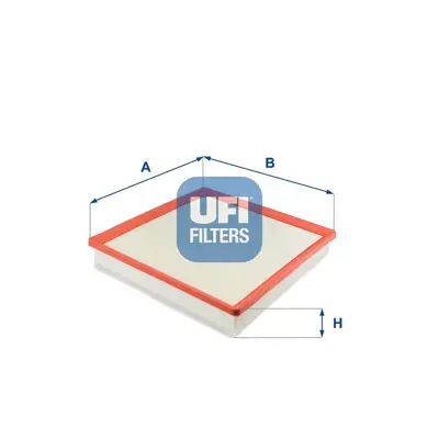 UFI 30.465.00 Hava Filitresi Trafıc Iı Master 2.5dcı Vıvaro 06> 2.0cdtı 1654600QOH, 4417142, 8200490109