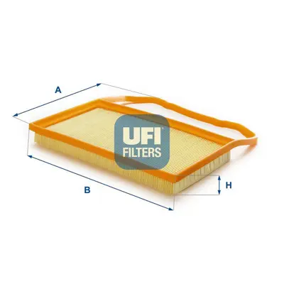 UFI 30.A42.00 Hava Filtresi Polo 15> Ibiza 18> 1.0 Tsi Chyb Chyc 04C129620E