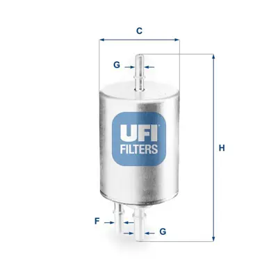 UFI 31.831.00 Yakıt Filitresi 4F0201511E