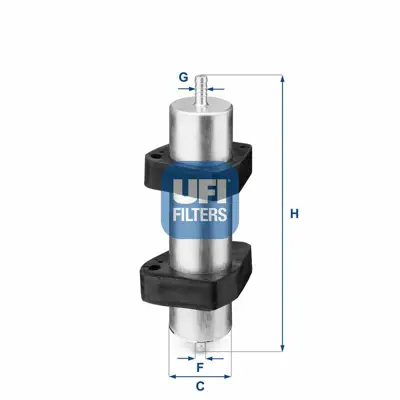 UFI 31.920.00 Yakıt Filitresi 8K0127400A