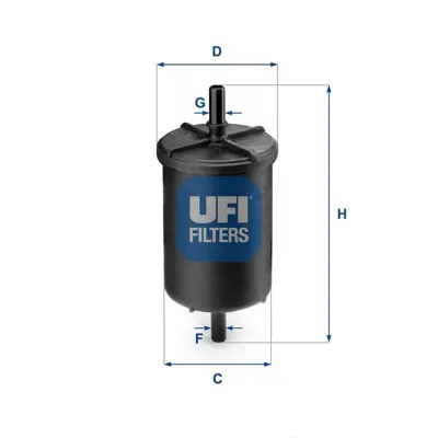 UFI 31.948.00 Yakıt Filitresi 156785, 156781, 1567E1, 1567C6, 1567C2, 1567A5, 91159804, 4408101, 3558252, 1640000QAA
