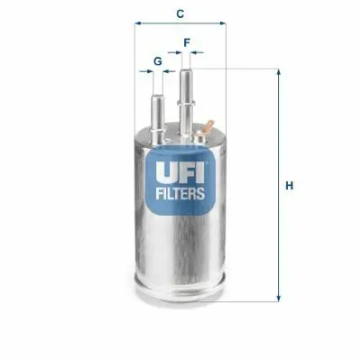 UFI 31.951.00 Yakıt Filitresi Volvo S60 Iı 10> S80 Iı  10>v60 I 10> V70 Iıı 10> Xc60 10>xc7 Iı 10> T5-T6 2.0 3.2 31274940, 6G9N9155BC