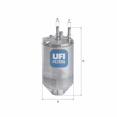 UFI 31.959.01 Yakıt Filitresi 2N0127401A, 2N0127401D, 2N0127401Q, 2N0127400F