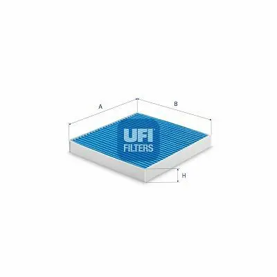UFI 34.167.00 Polen Filtresi Mıtsubıshı Lancer Vııı-Outlander Iı-Colt 08 Isuzu D-Max Iı Tfr.Tfs 2.5 Crdi 12 F7803A004