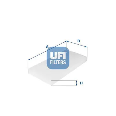 UFI 53.045.00 Polen Filitresi Fıat Chroma 05> Corsa C 00> Combo C 01> Tıgra 04> Sıgnum 03> - 9-3 02> 51805219, 6808601, 9179905