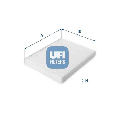 UFI 53.207.00 Polen Filitresi Fıesta Vı 08  > B Max 13  > Transıt Courıer 14  > Ecosport 12> Ka+ Iıı 18> H1BH18D543AA