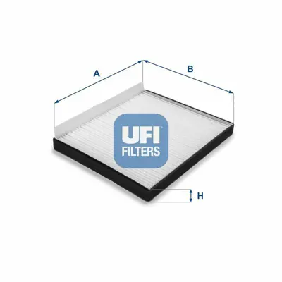 UFI 53.208.00 Polen Filitresi Era I30 Rıo Ceed 06> Elantra 2011> I20 2015> 97133F2000
