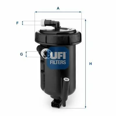 UFI 55.147.00 Mazot Fıltre Kutusu 1362977080, 190196