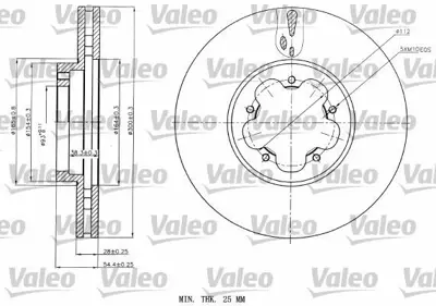 VALEO 187151 On Fren Disk Aynasi (Adet) Galaxy 1 9td - 2 8 V6 00>06 Vw Sharan 00>10 Seat Alhabra 00>10 Hava Sogutmali 8C1V1125AA, 6C111125AB, 6C111125AA, 2256302, 1546747, 1503287, 1371393, 6C111125A1B, ME6C1J1125AB, 1543340