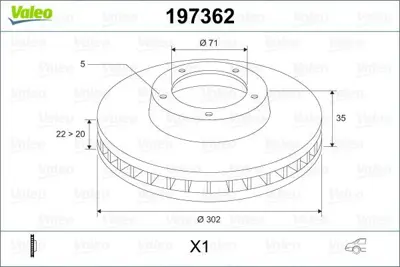 VALEO 197362 On Fren Aynası Cıtroën C6 05>12 424911