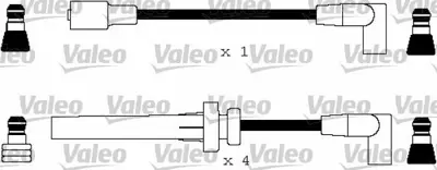 VALEO 346167 Ateşleme Kablo Takım Chrysler Stratus 16v 94 00 CHRYS346167, 5018394AE