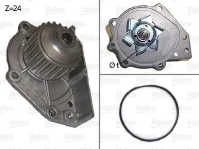 VALEO 506018 Su Pompası Austın Rover 114 GWP336