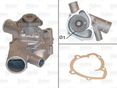 VALEO 506186 Devirdaim Porsche 924 48121011, 60121011