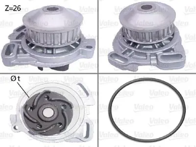 VALEO 506190 Devirdaim Passat 81>88 A100-200 80>91 A80-90 79>92 2.0 2.3 Js Hp Hy Kv Jl 35121005E