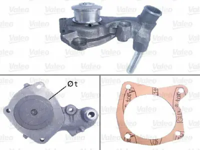 VALEO 506287 Devirdaim Su Pompası Mondeo I - Iı 1,8tdcı 93>00 5028472