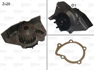 VALEO 506530 Devirdaim P306-P406-Xantıa-Xsara 2.0 16v 1201A1, 9566950080