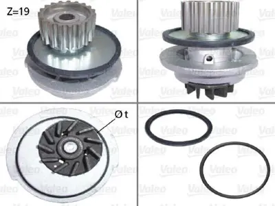 VALEO 506648 Devirdaim Evanda 2.0 03> Lanos1.6 96>nexıa1.5 95>espero1.5 96990997