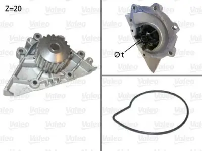 VALEO 506720 Devirdaim P206 P307 P406 P407 P607 P806 P807 C4 C5 Scudo Expert 2,0 16v 99> 1201E7
