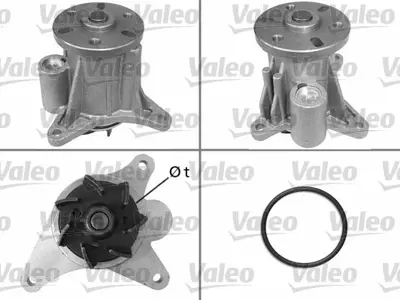 VALEO 506988 Su Pompası Landrover Dıscovery Su Pompası Binek C2S51205, LR009324