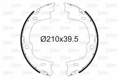 VALEO 564167 Arka El Fren Balatası Pabuc H1 2008-> Ix55 2011-> 583503JA00