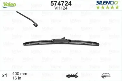 VALEO 574724 Silecek Süpürgesı 288904EH1A, 8522242110, 98360B1000, GS1E67330