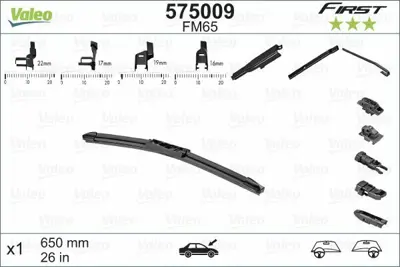 VALEO 575009 Silecek  Süpürgesı 288902165R