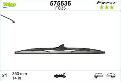VALEO 575535 Silecek  Süpürgesı 575535
