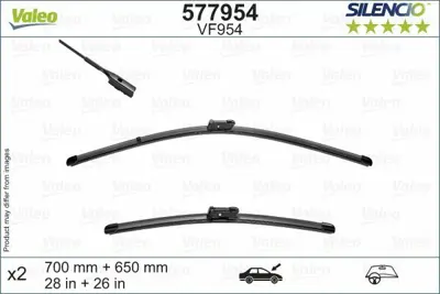 VALEO 577954 Silecek  Süpürgesı Ön Takım 7C1998002