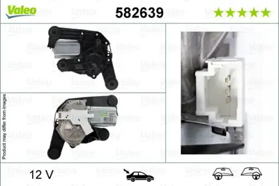 VALEO 582639 Silecek Motoru Arka Clio Ii (00>05) 6405QJ