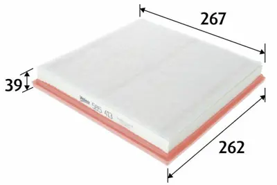 VALEO 585413 Hava Filitresi 13272719, 834126
