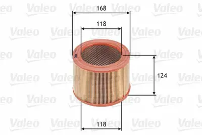 VALEO 585621 Hava Filitresi 306 Partner - Xsara Berlıngo 1.9d Xud9 Dw8 Xud7t Kısa Tıp 1444WH
